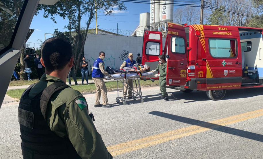 Após homem ter o braço amputado em acidente de trabalho, BPMOA faz resgate aeromédico na CIC