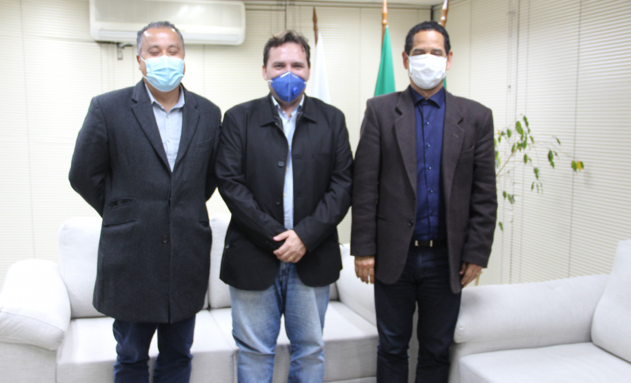 Secretário coronel Marinho se reúne com prefeito de Ibaiti