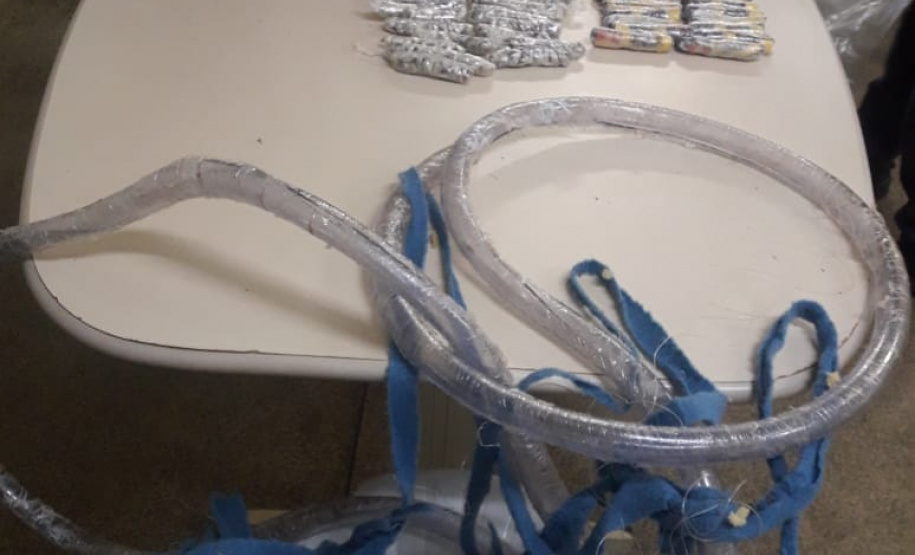 Agentes de Foz do Iguaçu interceptam mais materiais que chegaria a presos