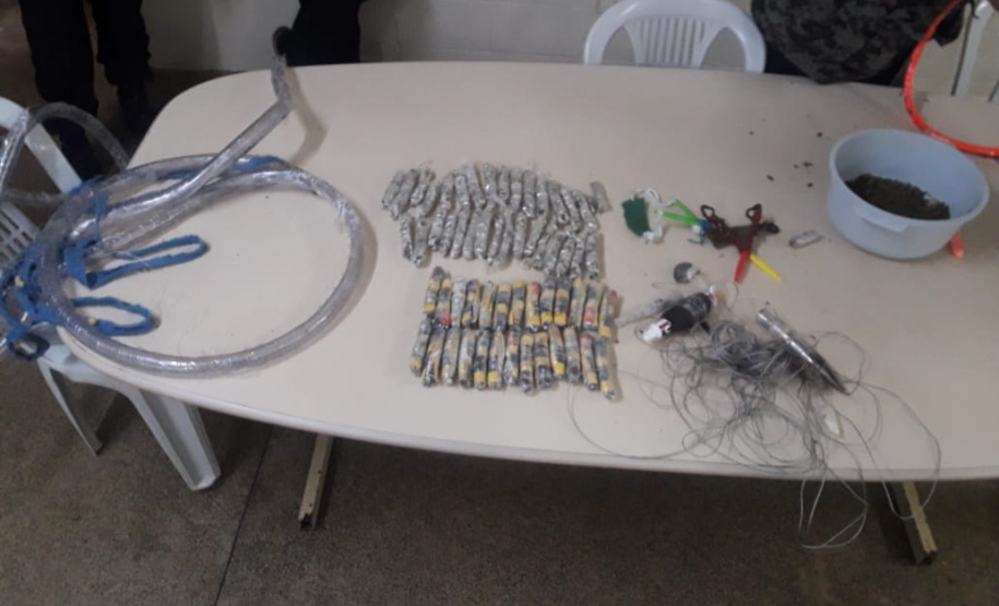 Agentes de Foz do Iguaçu interceptam mais materiais que chegaria a presos