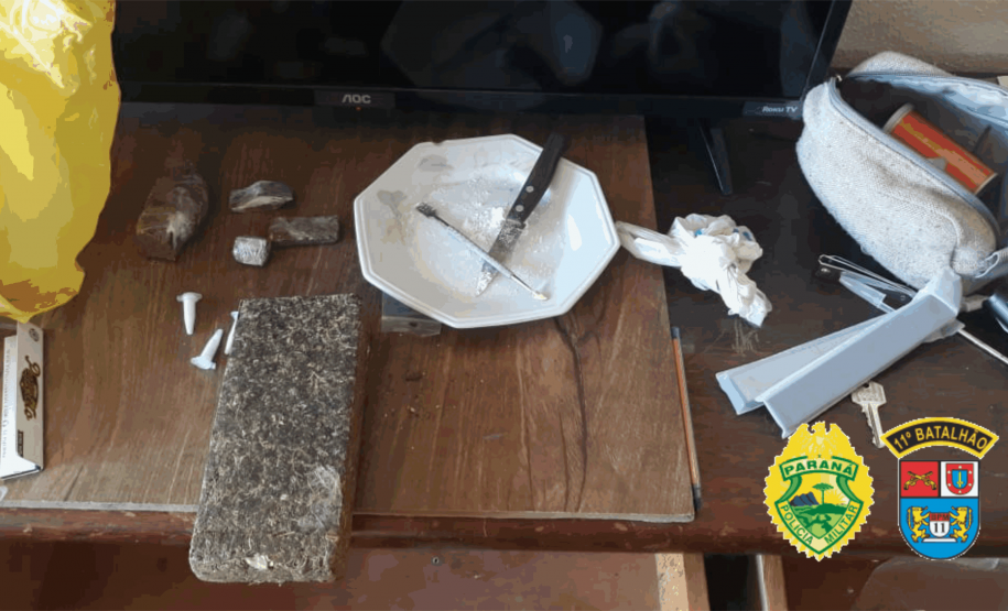 No Centro-Oeste do estado, PM localiza casa com estufas para cultivo de maconha