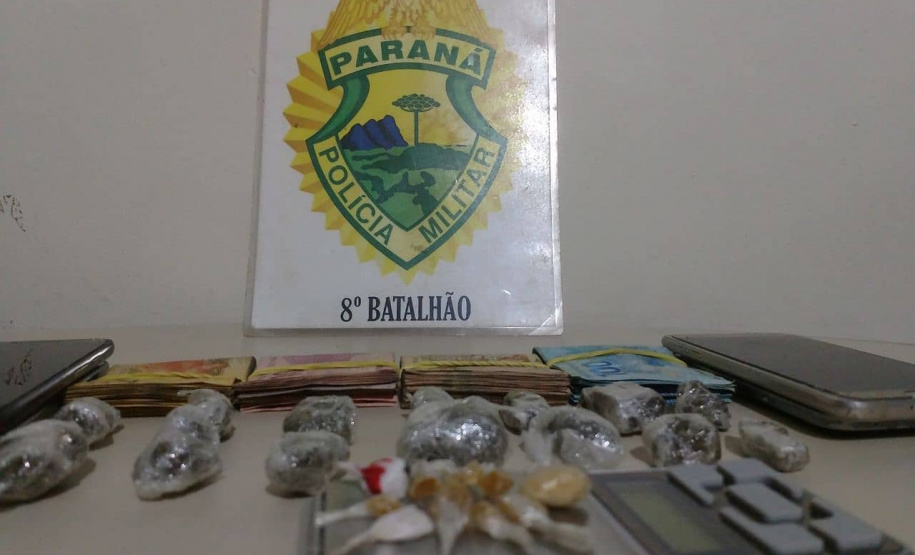 Equipes da PM de Paranavaí encaminham seis pessoas por roubos e envolvimento com tráfico de drogas