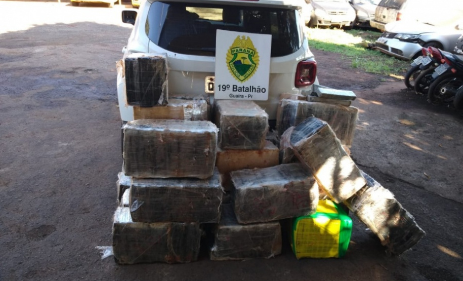 Ações de batalhão da PM no Oeste do estado dobram apreensões de drogas no semestre; 153 armas de fogo foram apreendidas