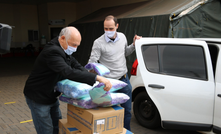 Depen entrega mais sete mil máscaras ao Hospital do Câncer de Cascavel