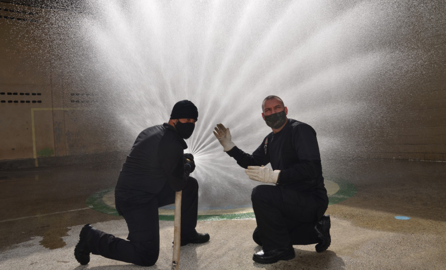 Penitenciária Central do Estado conta com um novo sistema de combate a incêndio