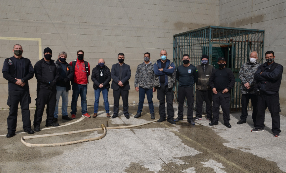 Penitenciária Central do Estado conta com um novo sistema de combate a incêndio