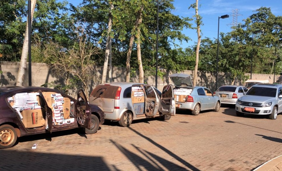 Em um dia, integrantes da operação Hórus fazem apreensões de contrabando avaliados em R$ 10 milhões