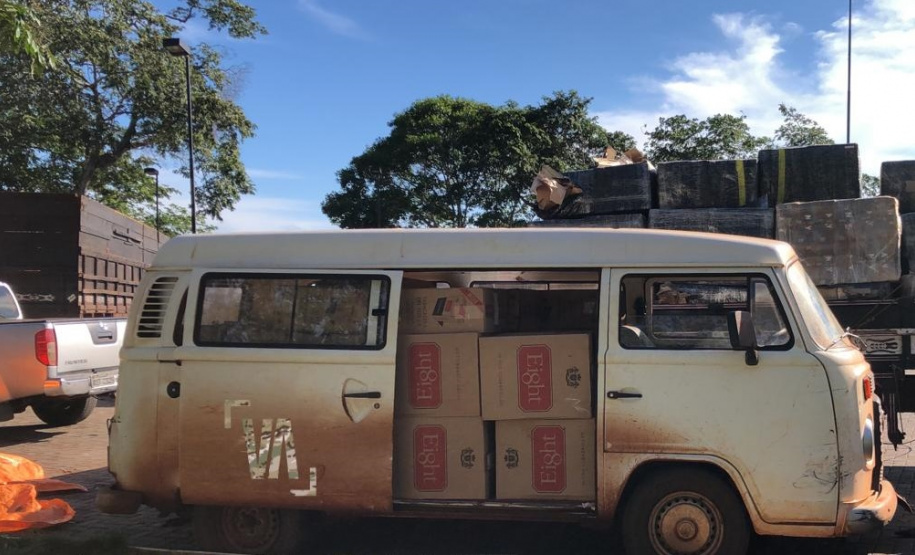 Em um dia, integrantes da operação Hórus fazem apreensões de contrabando avaliados em R$ 10 milhões