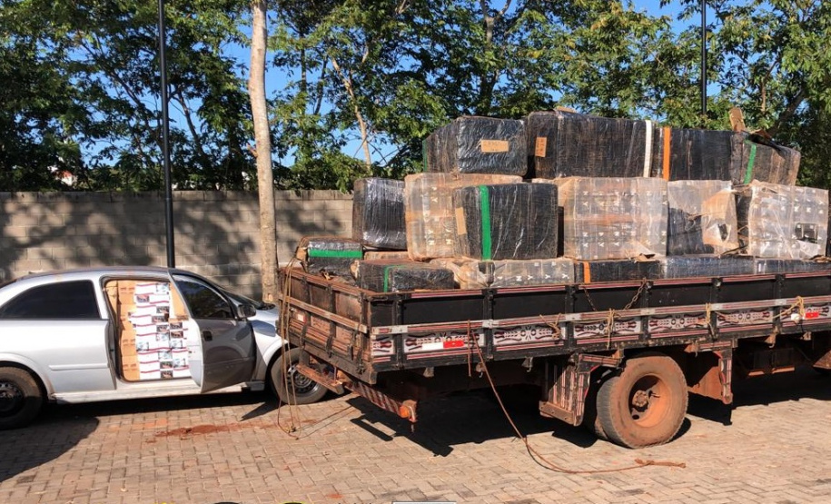 Em um dia, integrantes da operação Hórus fazem apreensões de contrabando avaliados em R$ 10 milhões