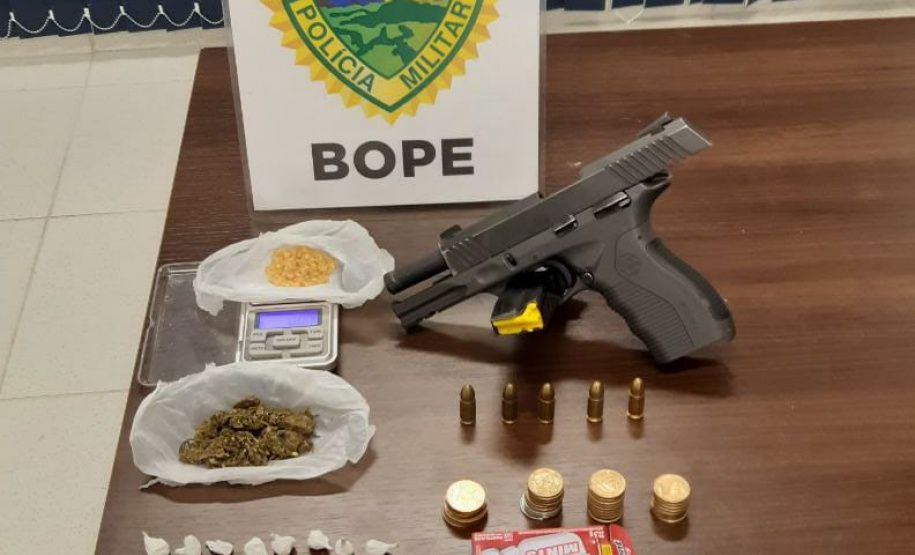 BOPE apreende quatro armas de fogo e prende seis pessoas em situações distintas na Capital e na RMC