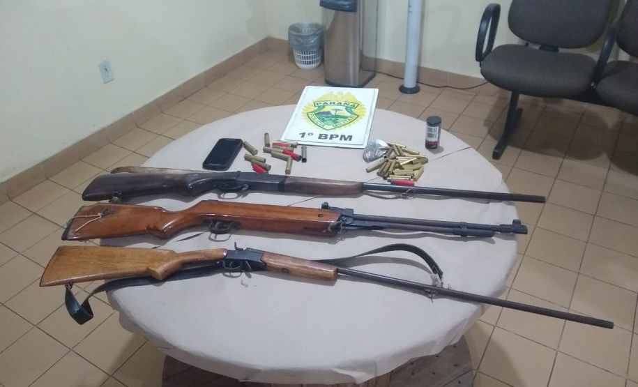 PM cumpre 13 mandados de busca e apreensão contra caça ilegal e porte ilegal de arma de fogo nos Campos Gerais