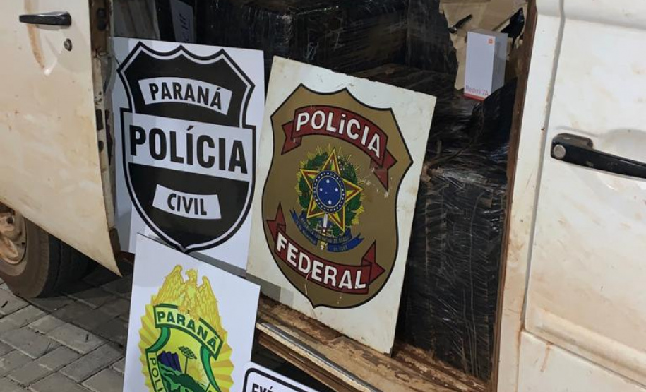 Em situações distintas da Operação Hórus, mais de 317 mil pacotes de cigarros contrabandeados são apreendidos