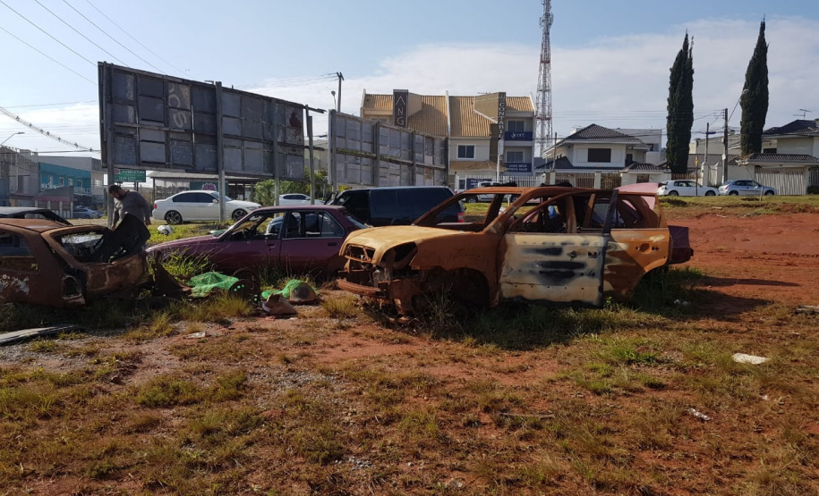 SESP retira veículos do pátio da Delegacia de Fazenda Rio Grande