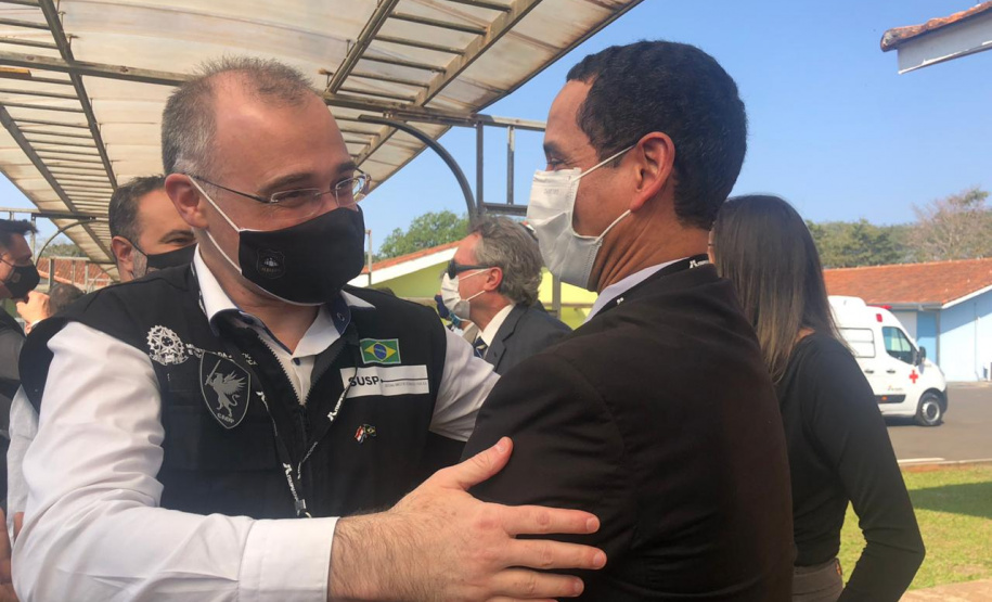 Secretário coronel Marinho participa de divulgação do balanço da 22ª fase da Operação Nova Aliança junto com o ministro da Justiça