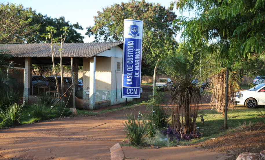 Obras reforçam segurança na Casa de Custódia de Maringá