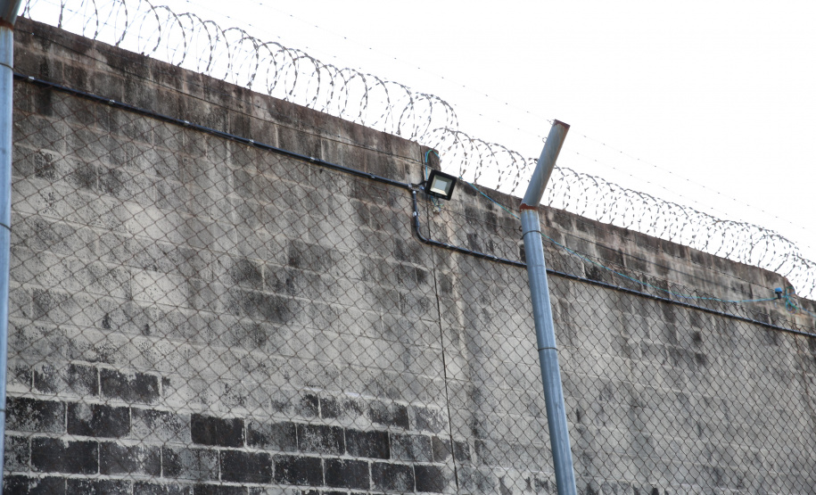 Obras reforçam segurança na Casa de Custódia de Maringá