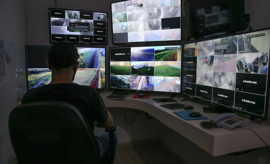 Obras reforçam segurança na Casa de Custódia de Maringá