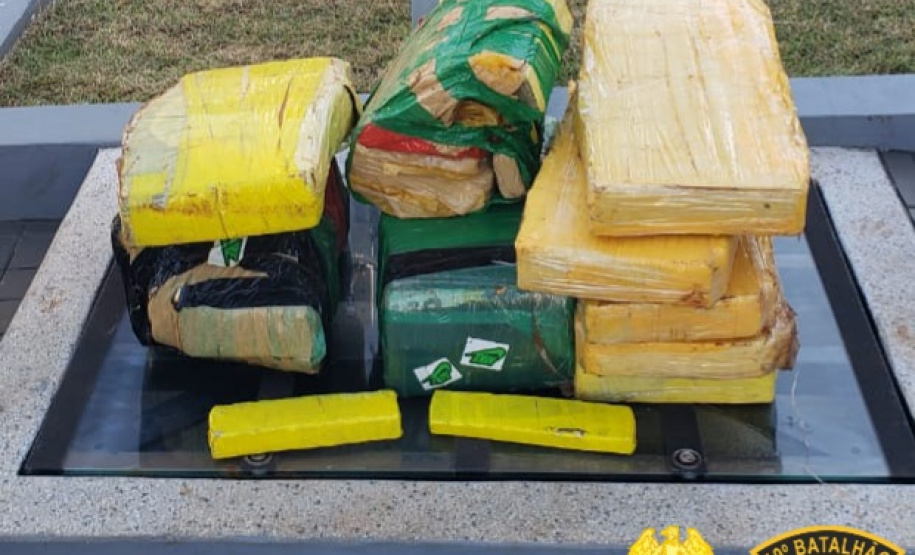 Mais de meia tonelada de maconha é apreendida em Toledo (PR) em abordagens distintas da PM