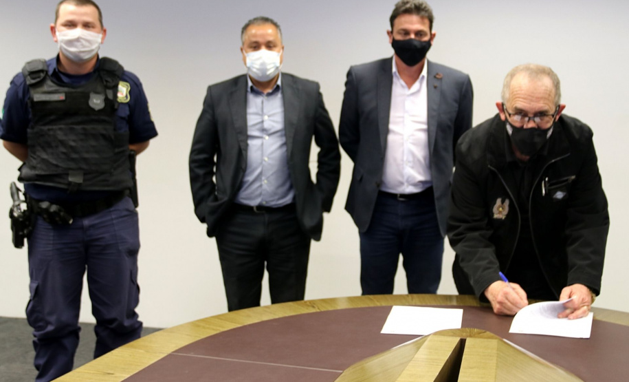 Segurança e três municípios da RMC firmam cooperação técnica