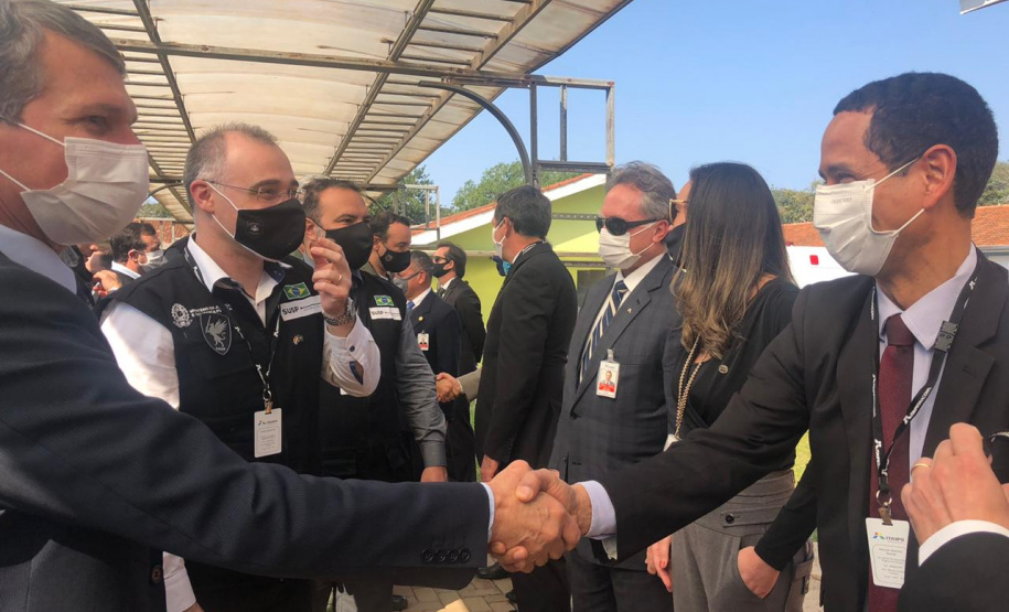 Secretário coronel Marinho participa de divulgação do balanço da 22ª fase da Operação Nova Aliança junto com o ministro da Justiça