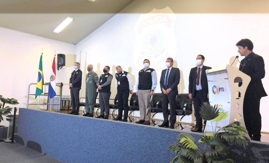 Secretário coronel Marinho participa de divulgação do balanço da 22ª fase da Operação Nova Aliança junto com o ministro da Justiça