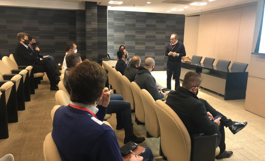 Comitiva da Segurança Pública visita Cooperativa Lar Agroindustrial