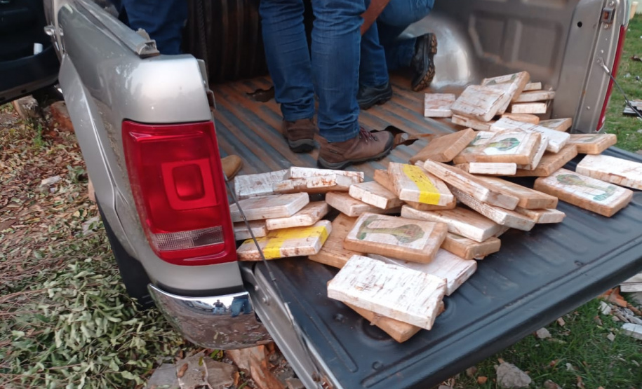 Batalhões do 5° CRPM apreendem 250 quilos de cocaína que chegaria ao Rio Grande do Sul e Santa Catarina