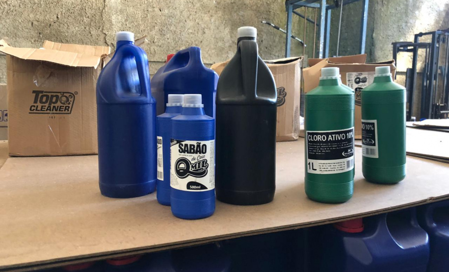 Polícia Civil descobre depósitos clandestinos de álcool em gel falsificados