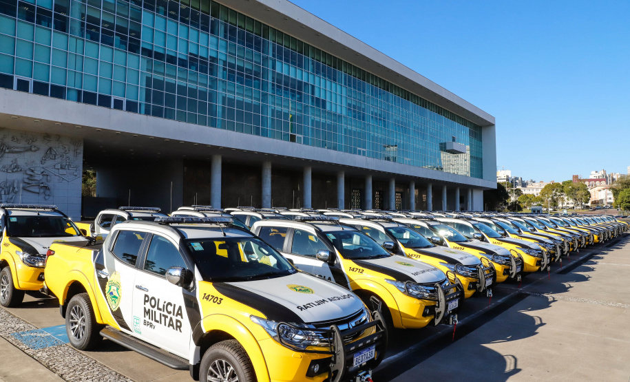 Governo entrega 70 novas viaturas para a Polícia Rodoviária Estadual