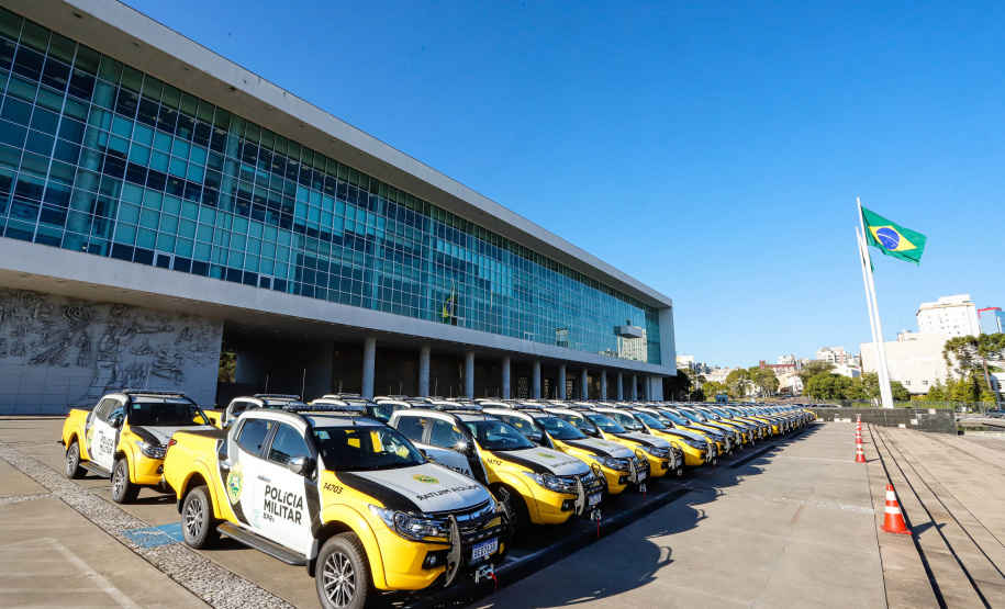 Governo entrega 70 novas viaturas para a Polícia Rodoviária Estadual