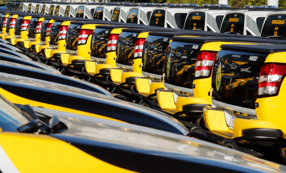 Governo entrega 70 novas viaturas para a Polícia Rodoviária Estadual