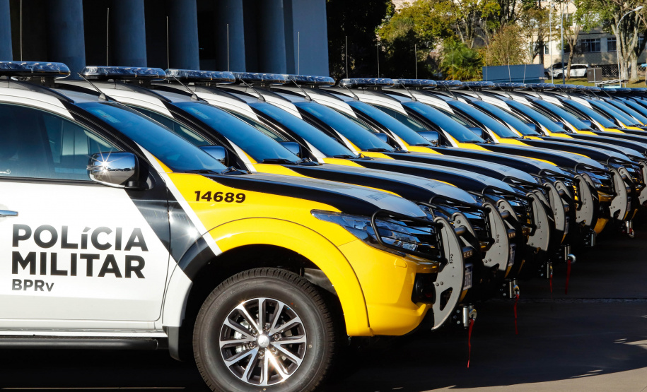 Governo entrega 70 novas viaturas para a Polícia Rodoviária Estadual