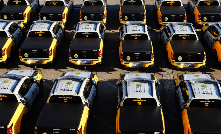 Governo entrega 70 novas viaturas para a Polícia Rodoviária Estadual