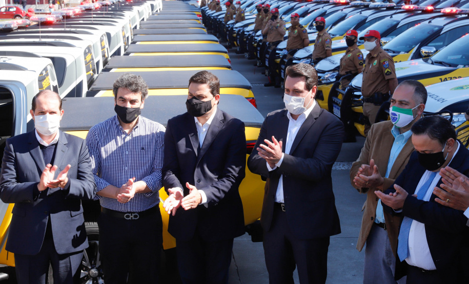 Governo entrega 70 novas viaturas para a Polícia Rodoviária Estadual