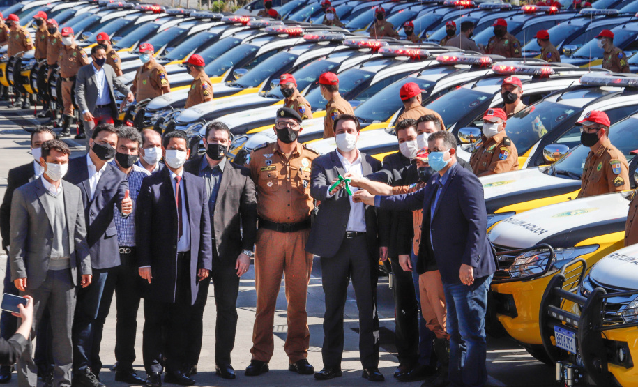 Governo entrega 70 novas viaturas para a Polícia Rodoviária Estadual