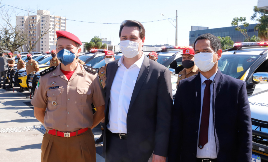 Governo entrega 70 novas viaturas para a Polícia Rodoviária Estadual