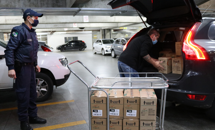 Segurança Pública repassa mais de 134 mil EPIs contra Covid-19 a Guardas Municipais do Paraná