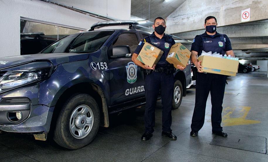 Segurança Pública repassa mais de 134 mil EPIs contra Covid-19 a Guardas Municipais do Paraná