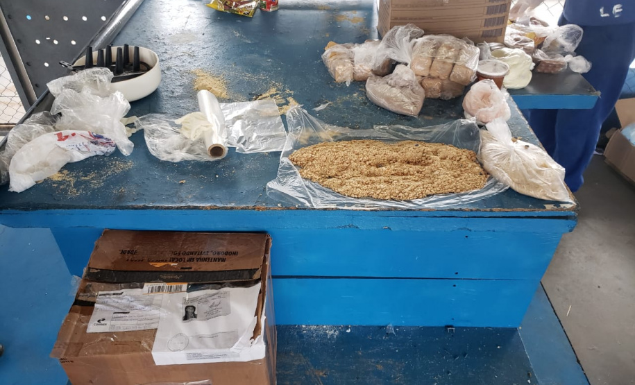 Familiar de preso envia 200 gramas de cocaína misturada à farinha Penitenciária de Francisco Beltrão