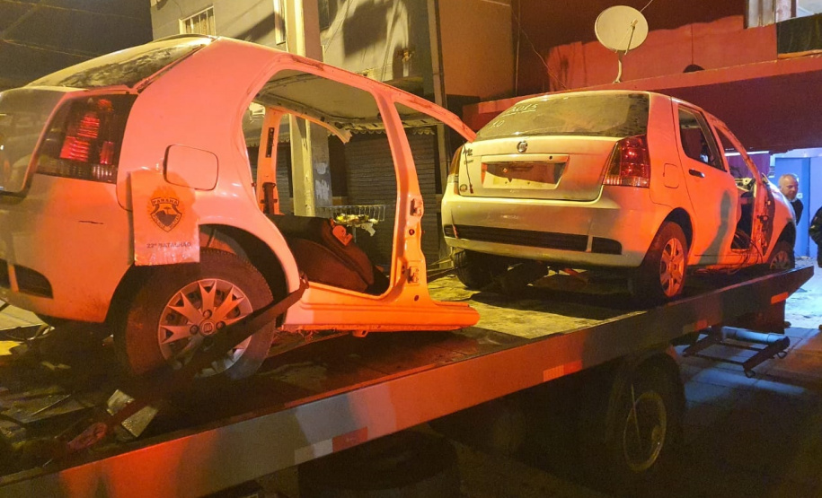 Rastreador de carro furtado leva policiais militares a local do esconderijo em Colombo (PR), na RMC