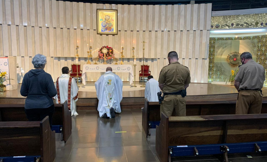 Missa de Ação de Graças pelos 166 anos da PM retoma tradição da Corporação com cerimônia no Santuário Nossa Senhora do Perpétuo Socorro