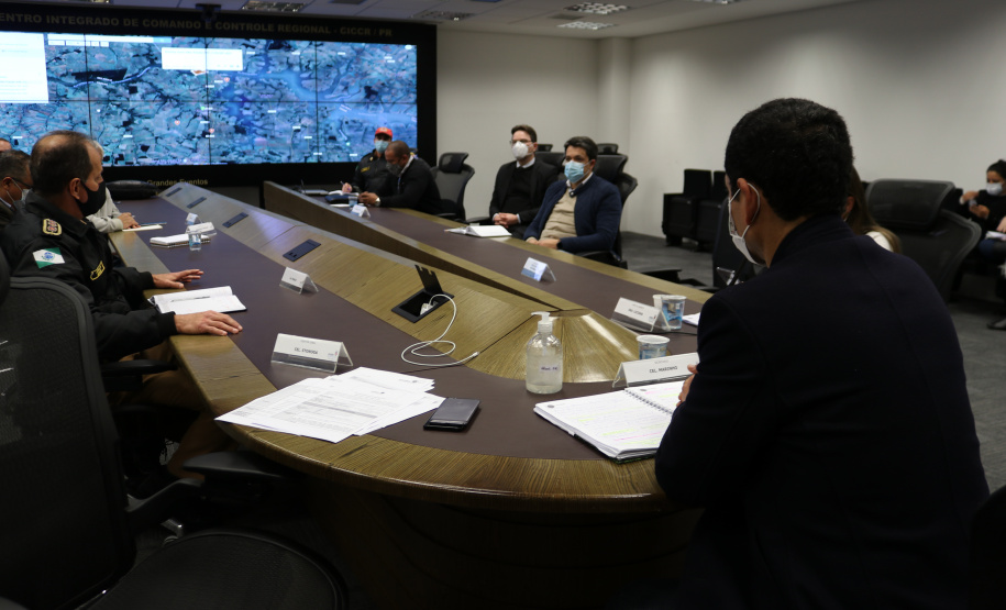 Novo sistema de comunicação do Programa VIGIA é tema de reunião entre SESP e SEOPI