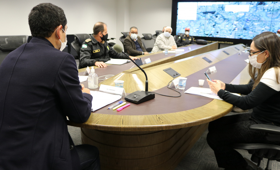 Novo sistema de comunicação do Programa VIGIA é tema de reunião entre SESP e SEOPI