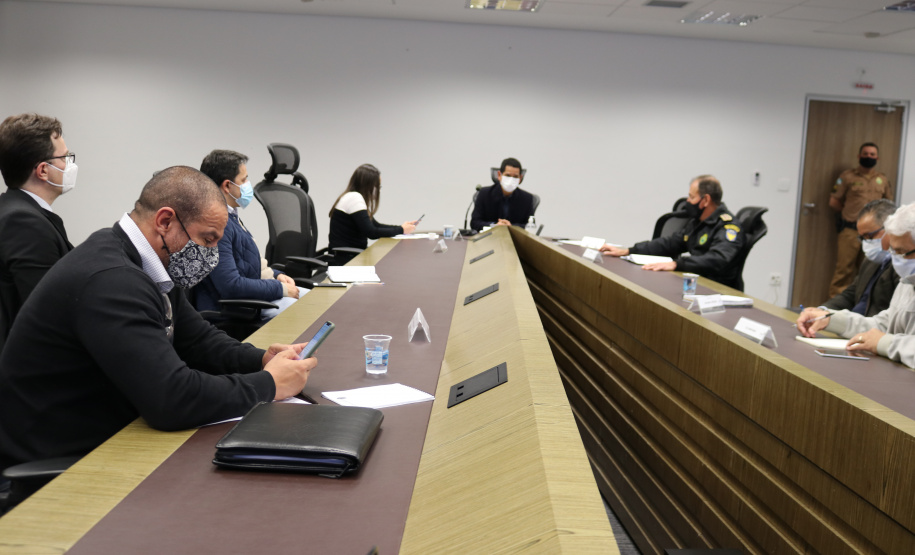 Novo sistema de comunicação do Programa VIGIA é tema de reunião entre SESP e SEOPI