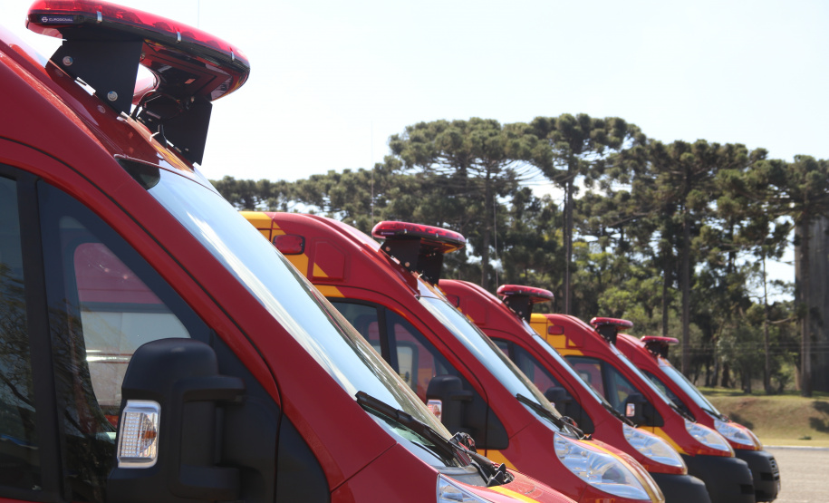 Segurança Pública recebe novo bloco na Academia Policial Militar do Guatupê e 59 novas viaturas