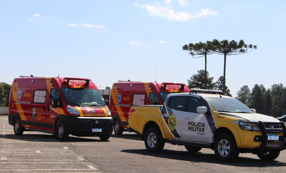 Segurança Pública recebe novo bloco na Academia Policial Militar do Guatupê e 59 novas viaturas