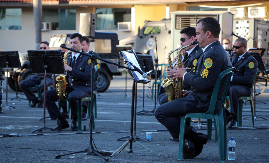 Banda de Música da PM se reinventa para espetáculo comemorativo aos 166 anos da Corporação