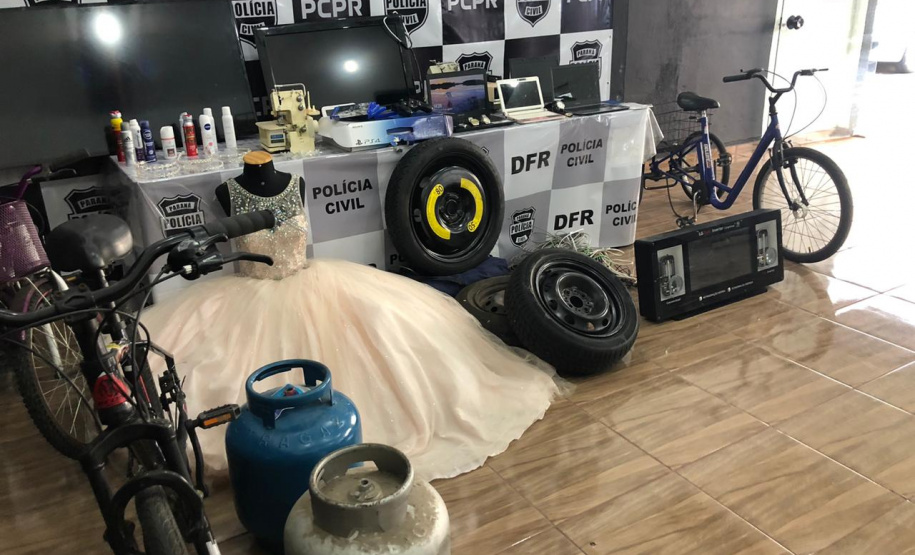 Polícia Civil apreende utensílios sem procedência e prende suspeito de receptação