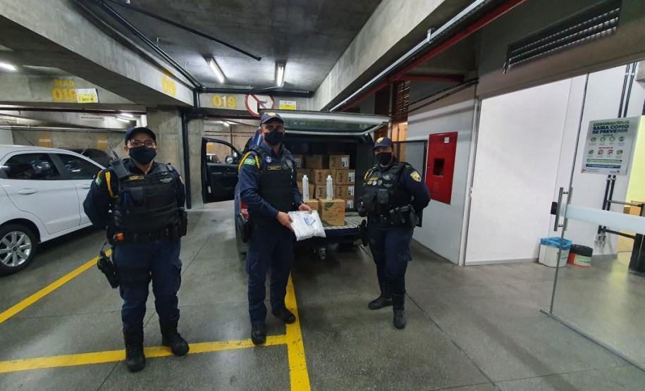 Segurança Pública repassa mais de 134 mil EPIs contra Covid-19 a Guardas Municipais do Paraná