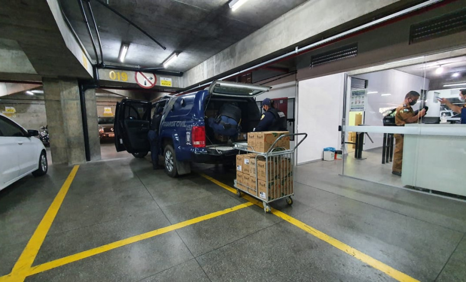 Segurança Pública repassa mais de 134 mil EPIs contra Covid-19 a Guardas Municipais do Paraná